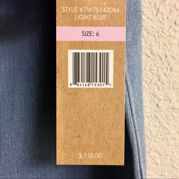 HOPE & HARLOW | denim dress size medium - Picture 4 of 6